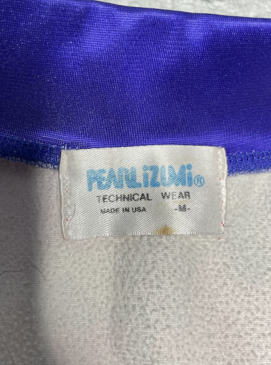 Vtg Pearl Izumi Cycling Jersey Mens Medium Winter Thermal Fleece Technical Wear