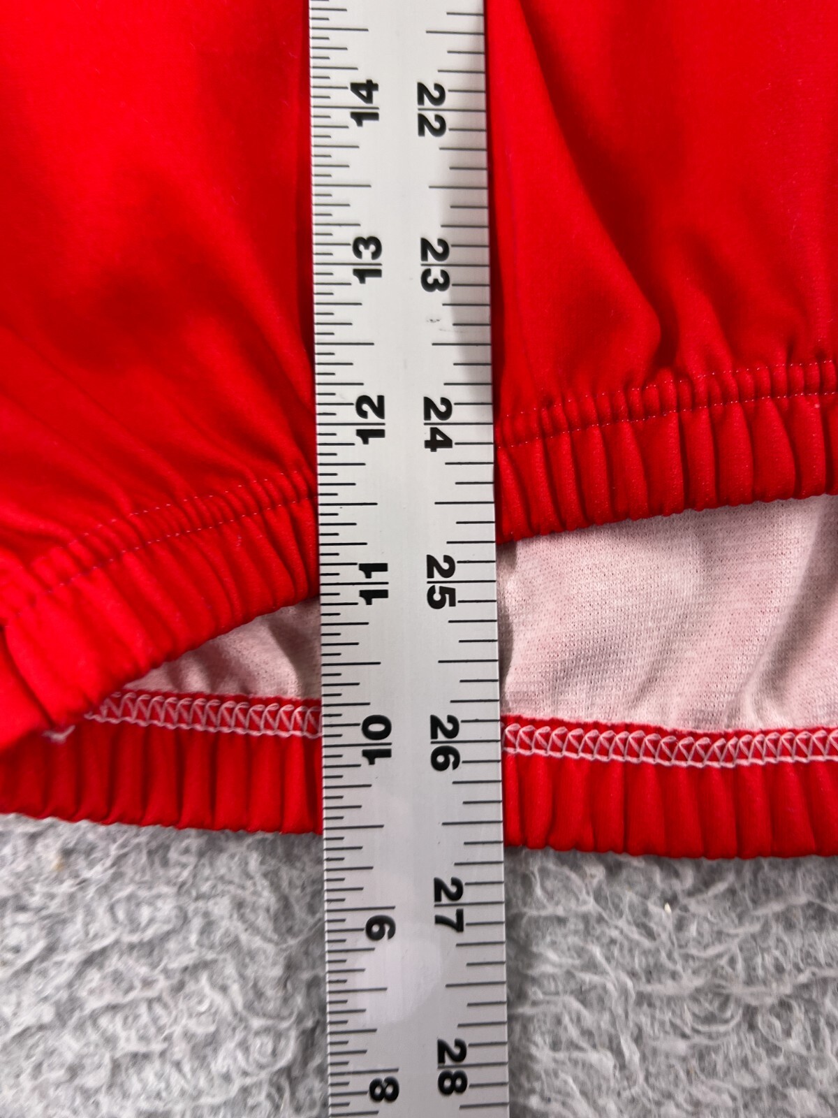 Giordana Cycling Jersey Womens Large Red 1/4 Zip Short Sleeve Cotton Blend