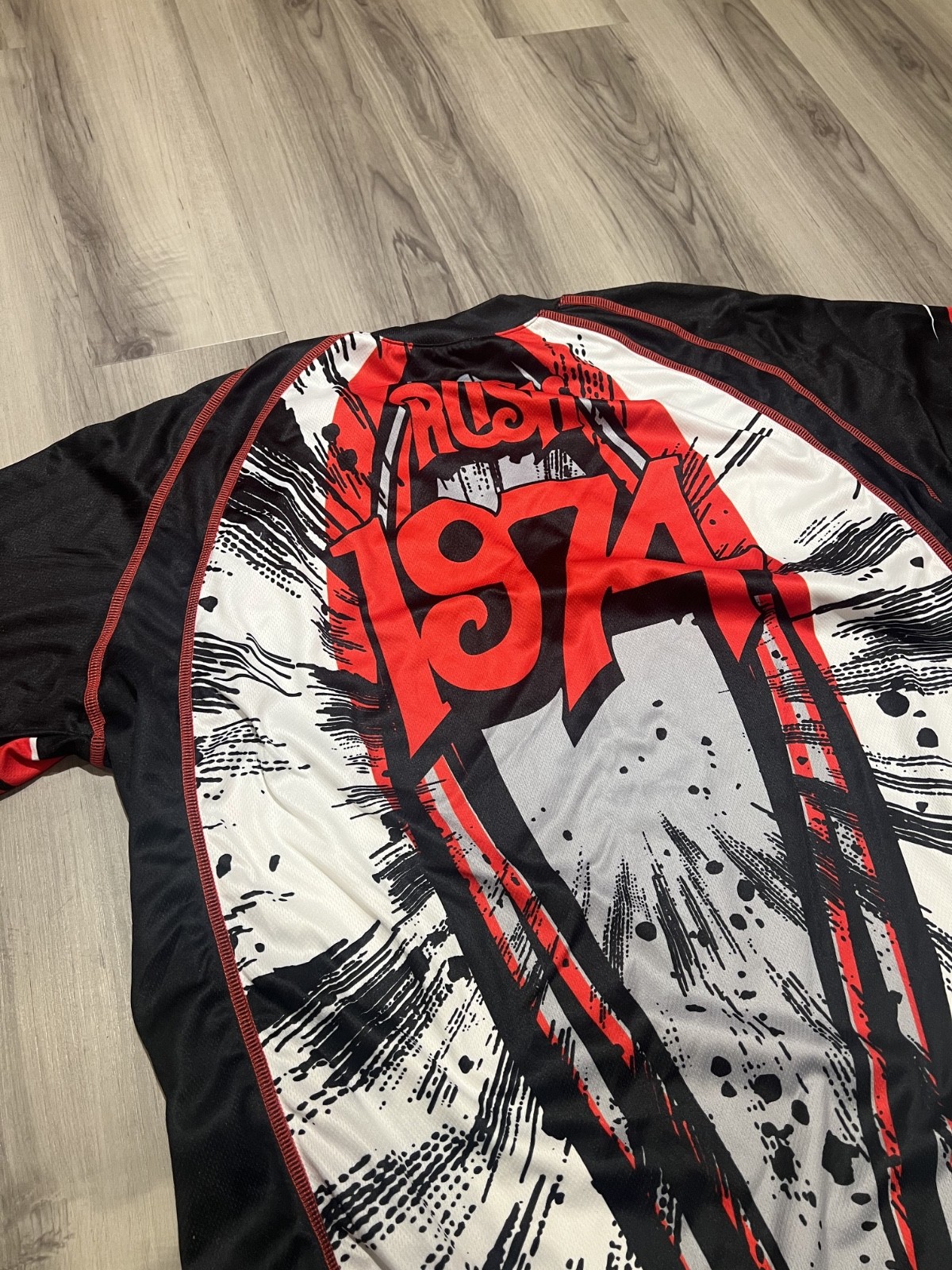 RUSH Cycling bicycle Jersey debut album art Bike Riding Jersey Men’s XL band