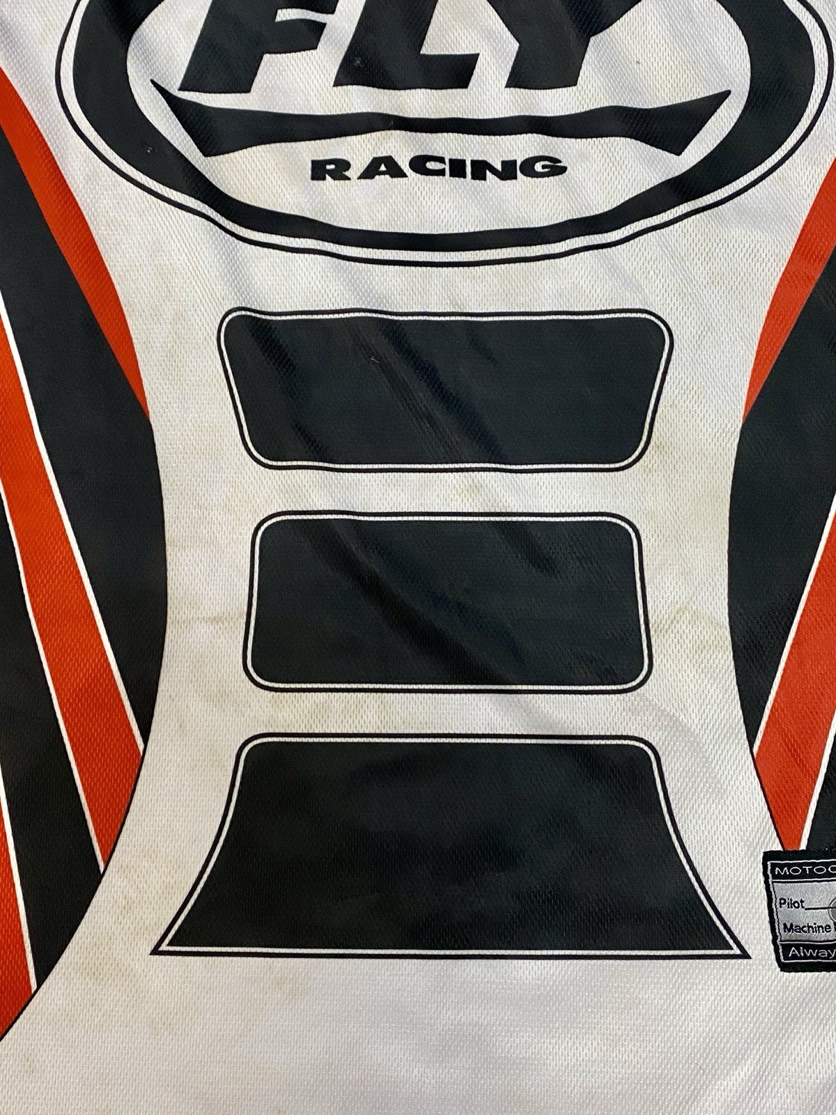 FLY RACING Motocross 805 Jersey Long Sleeve Red Black White Large