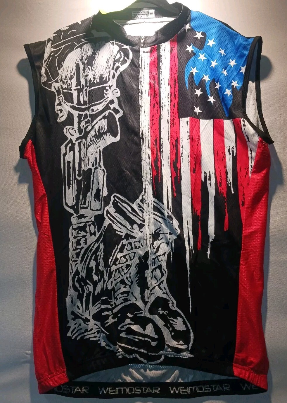 Weimpstar – Fallen Warrior – XXL Cycling Vest Shirt – NEW w/ TAGS