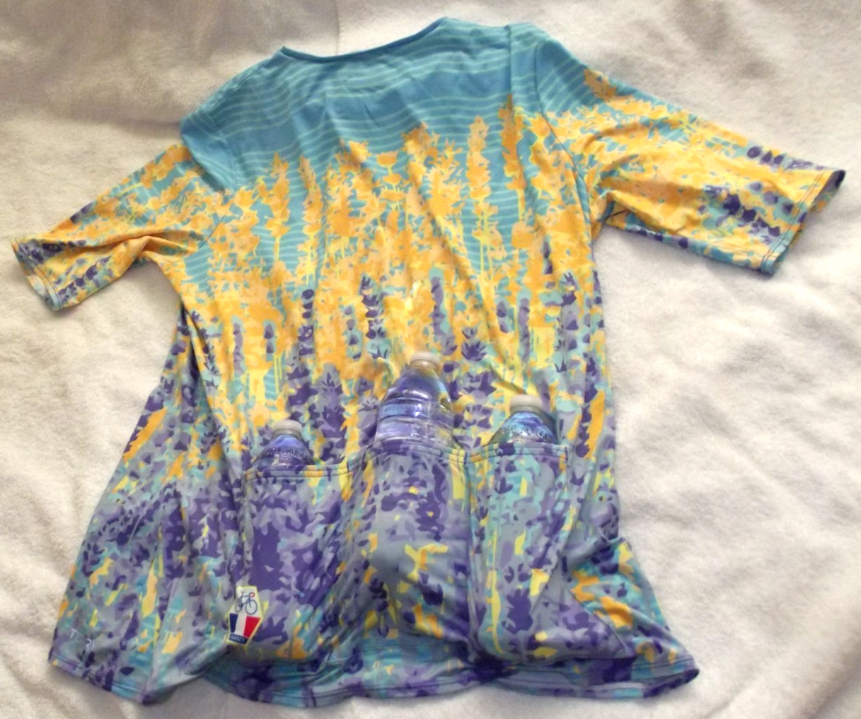 XL Terry Bicycles Cycling Jersey/Shirt Short Sleeve Floral Design Women Al