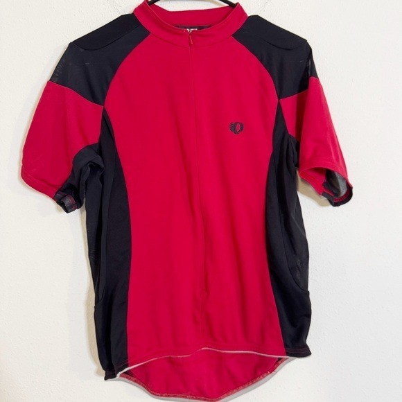Pearl Izumi Men’s Red and Black quest Cycling jersey Shirt L