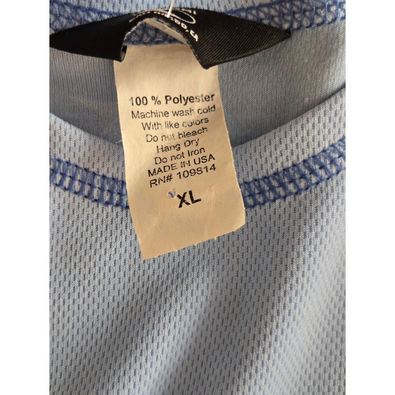 Canari DryCore Cycling Jersey Womens XL Blue Short Sleeve Contrast Stitch 2260