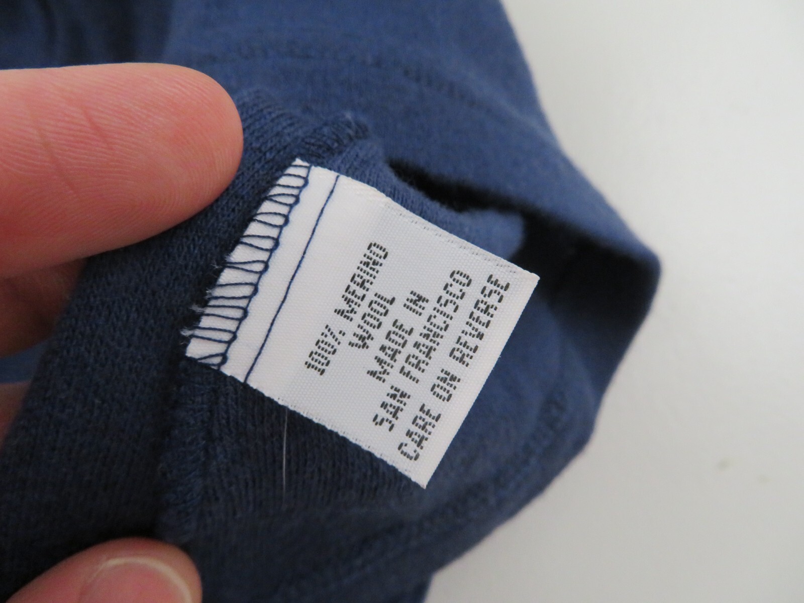 Vintage 90s Y2K Swobo Merino Wool Cycling Bike Jersey Mens Medium Blue USA Made