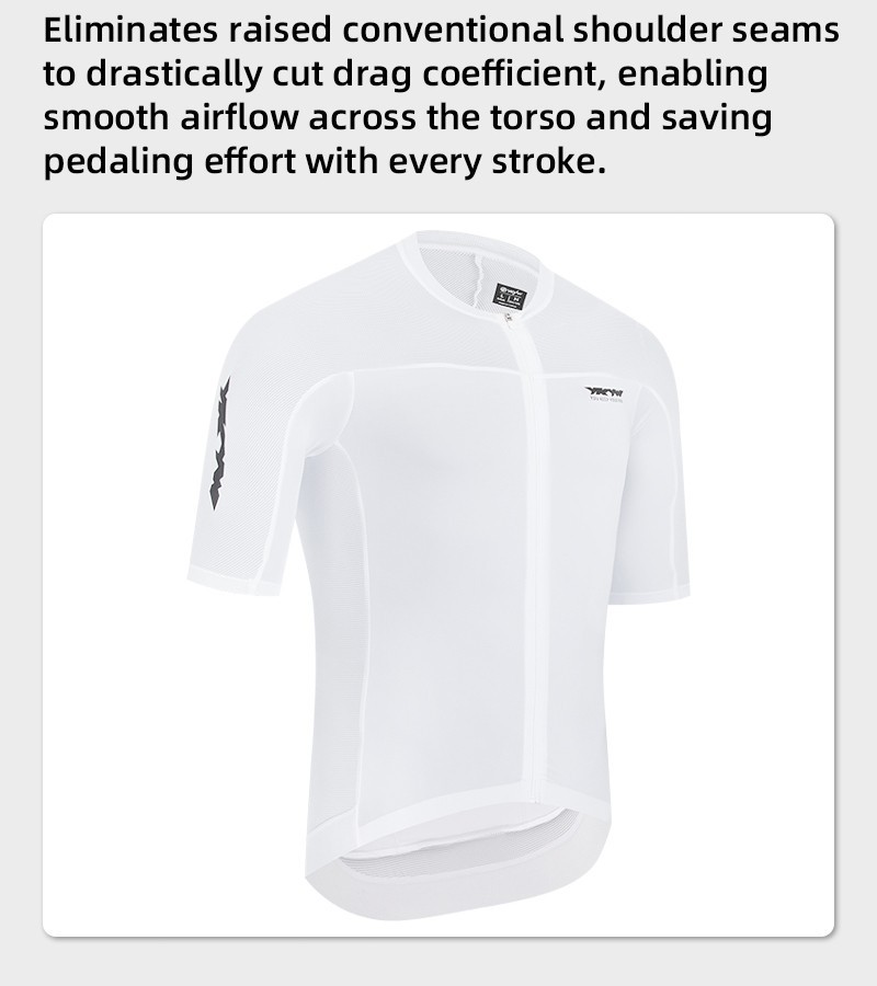 YKYWBIKE 2026 Pro Men Cycling Jersey Short Sleeve UPF50+ Quick Dry MTB Road Top