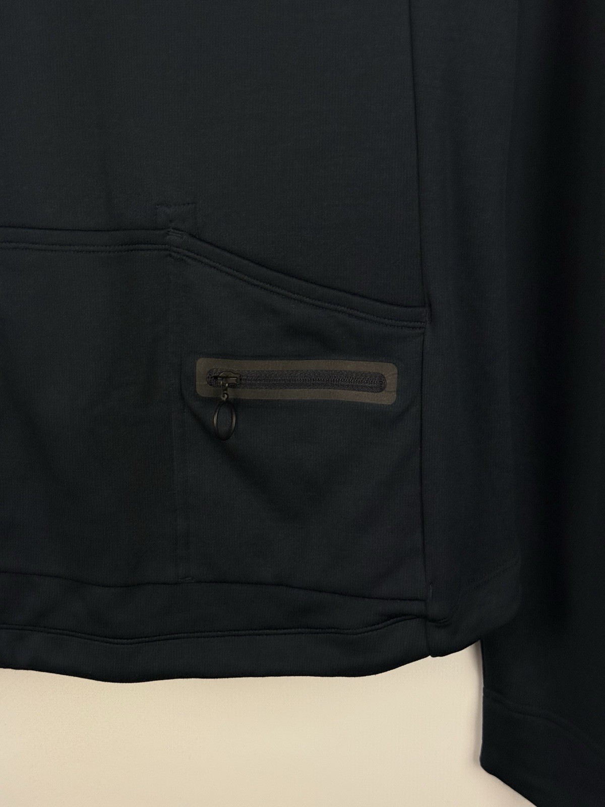 Rapha Womens Classic Long Sleeve Jersey II Size M Dark Navy Wool Blend Cycling