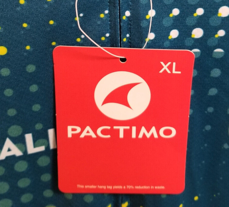 Pactimo Men’s Cycling Jersey Men’s XL – Australia – Multi-Color – New with Tags