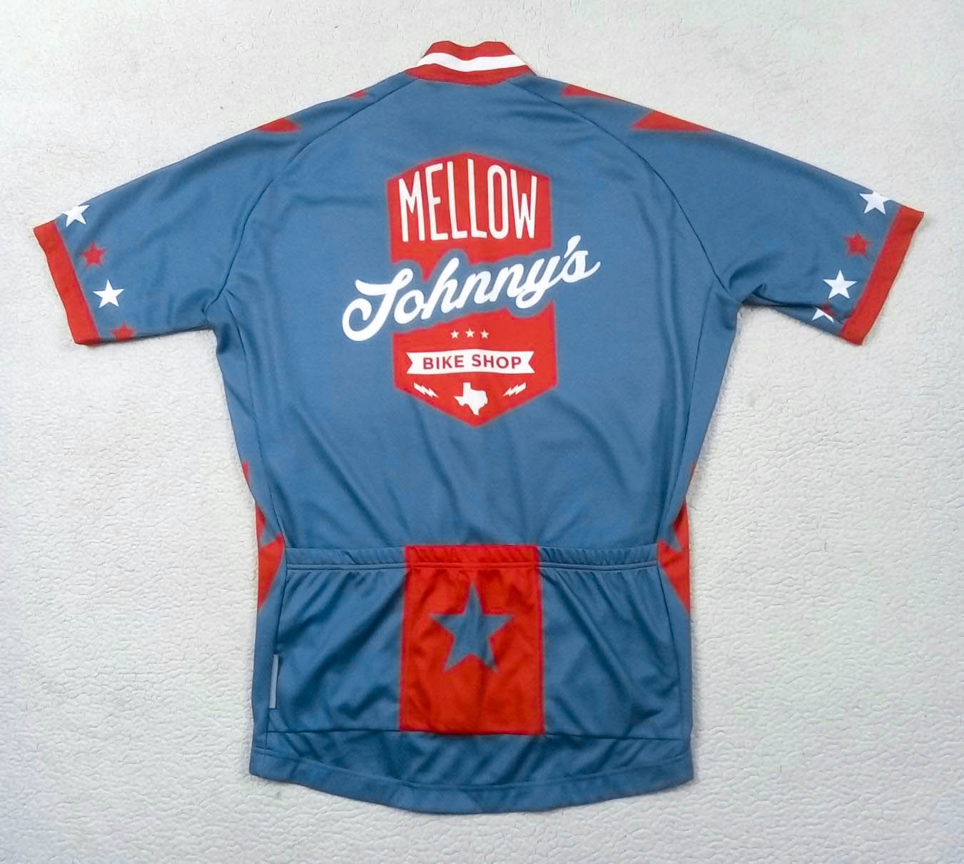 RARE Giordana Mellow Johnny’s Bike Shop Cycling Jersey Lance Armstrong fits M/L