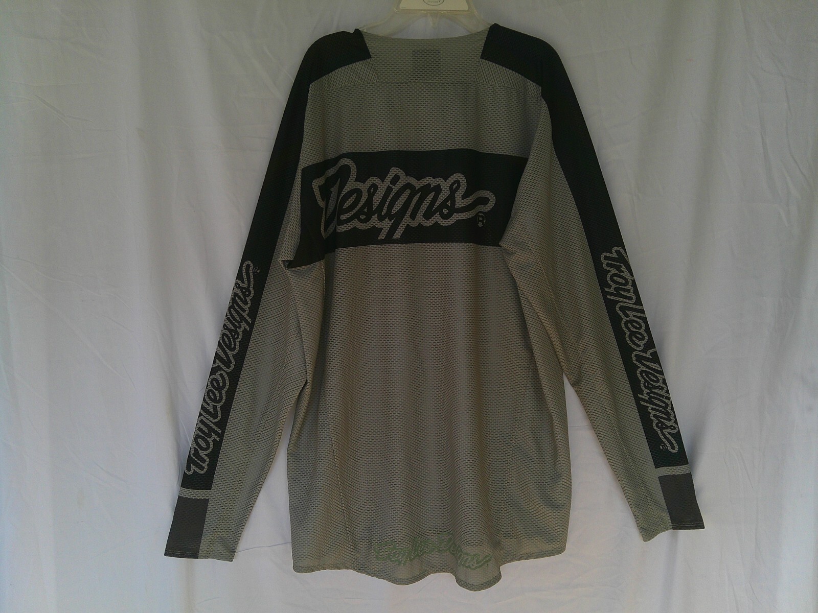 Troy Lee Designs TLD Mens SE Pro Air Off-Road Jersey Vox Gray Large SAMPLE