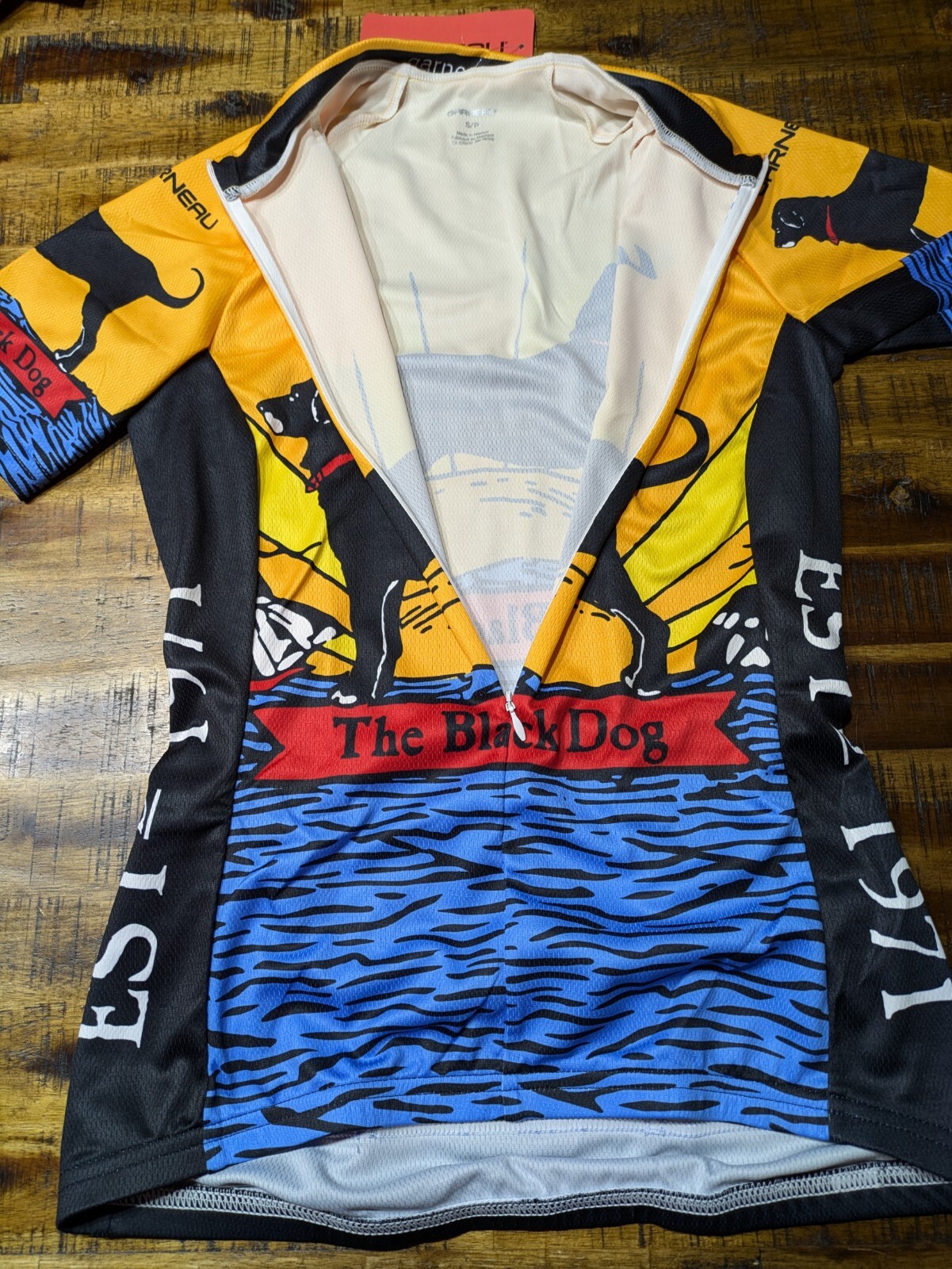 Women’s Louis Garneau The Black Dog Cycling Shirt Brand New W Tags !! Sz Small