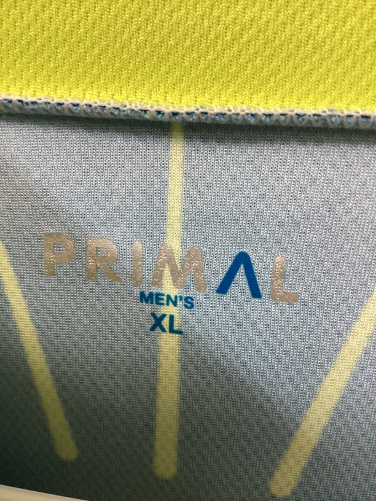 Primal Men’s XL Polyester Cycling Shirt T12