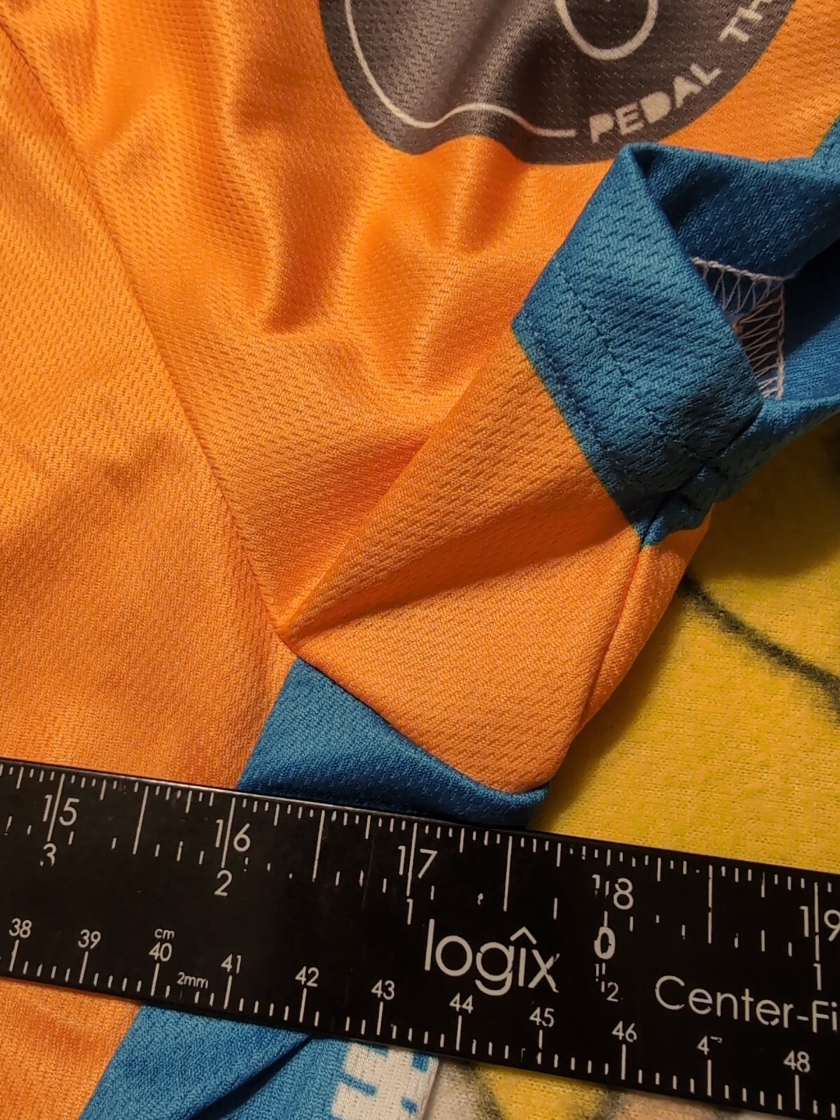 Primal Cycling Jersey Size M Orange Women’s Sport Cut Raglan Full Zip Wicking