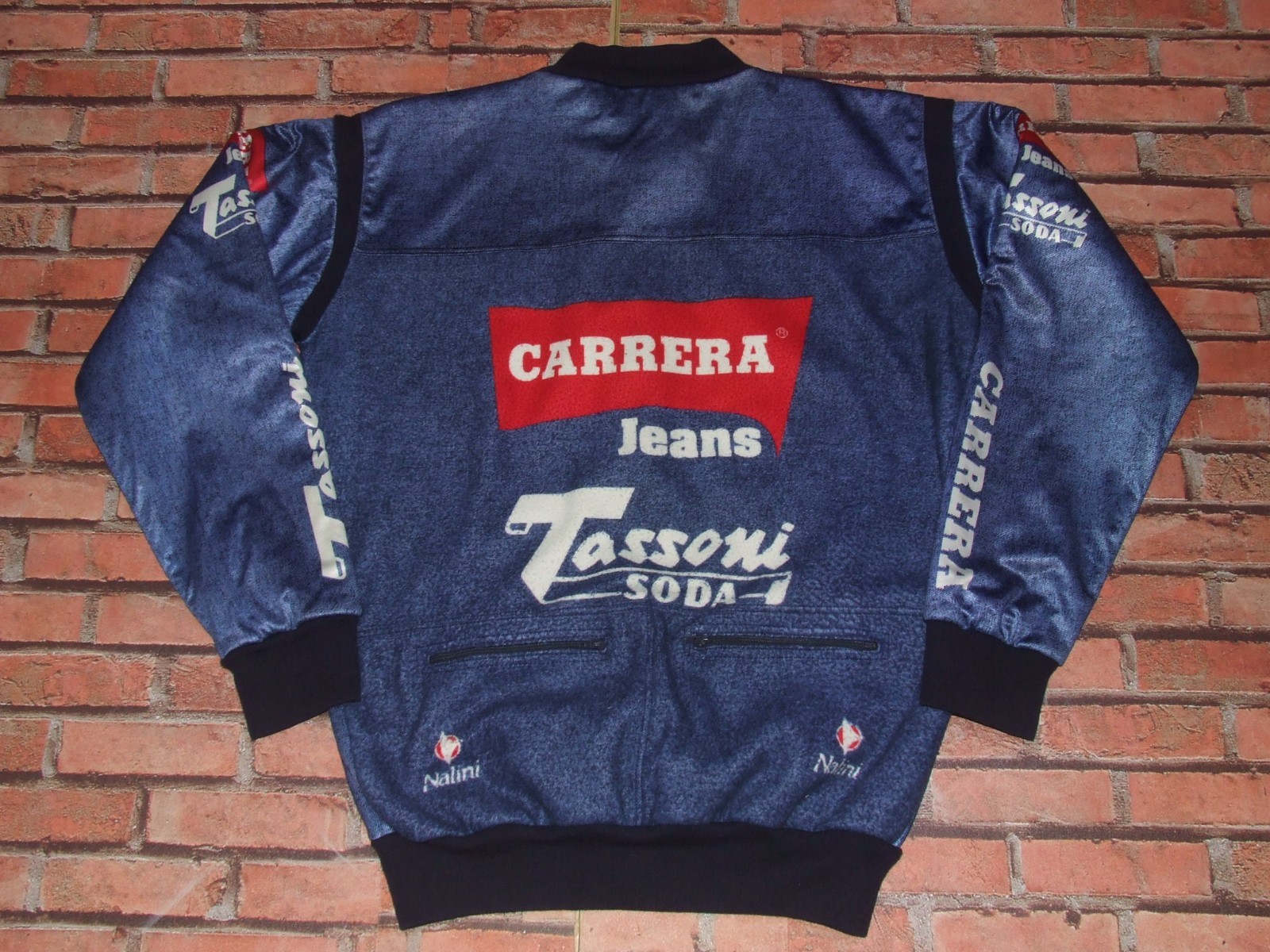 CARRERA NALINI Synthetic Fleece Cycling Jersey Jacket (091) Size L