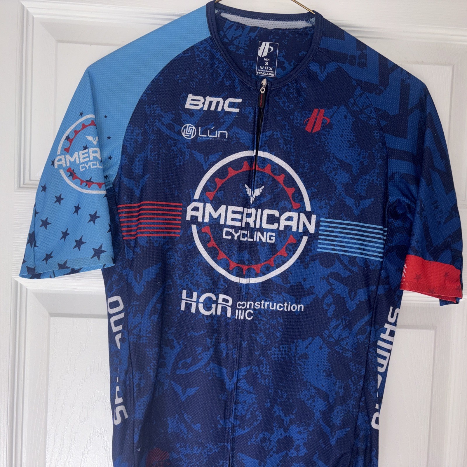 Hincapie American Cycling Team Men’s Small Short Sleeved Lightweight Jersey