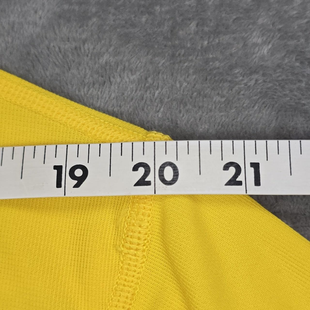 Sugoi Cycling Jersey 2XL Yellow White Short Sleeve Full Zip Polyester Bike Shirt