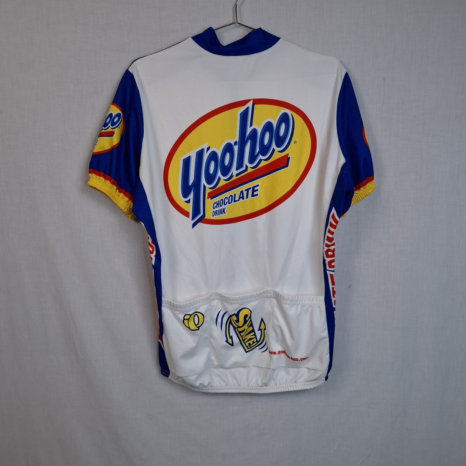 Set Of 2- Pearl Izumi Jersey S & YOOHOO Chocolate Drink USA Cycling Shirt Mens L