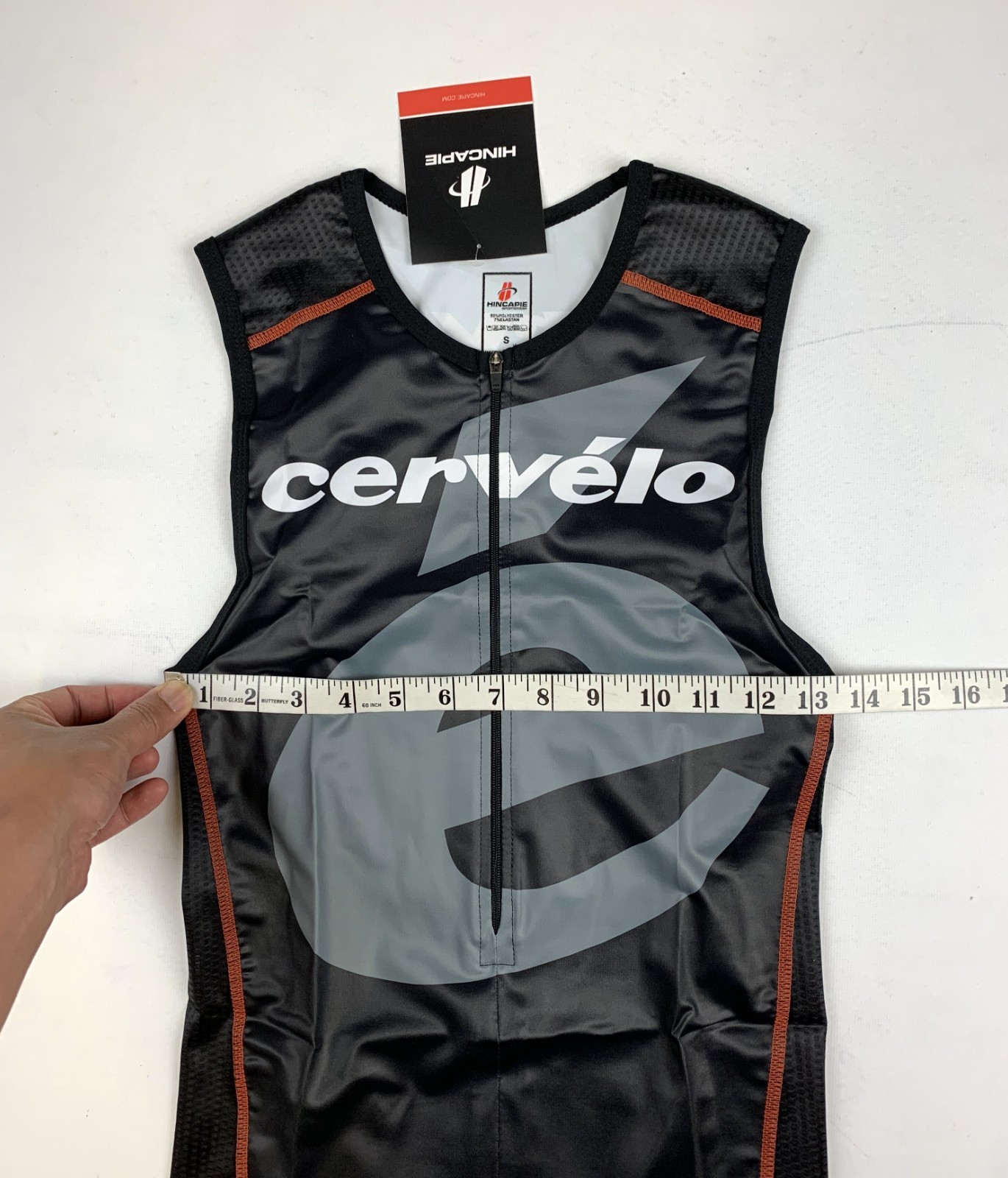 Cervelo Men’s Fluid Plus Triathlon Top – Size Small – New