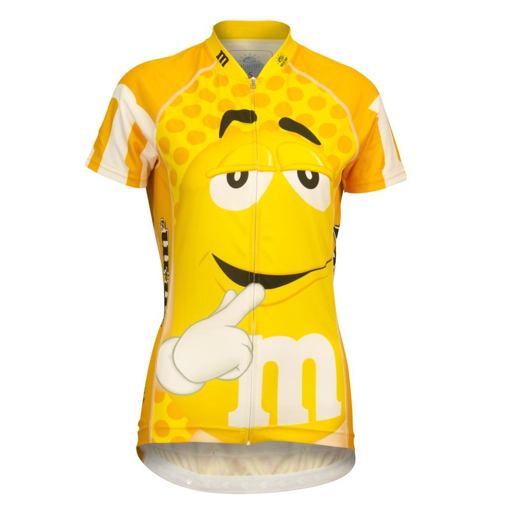 M&M’s “Signature” Women’s Cycling Jersey – Yellow 2XL – 50% OFF!
