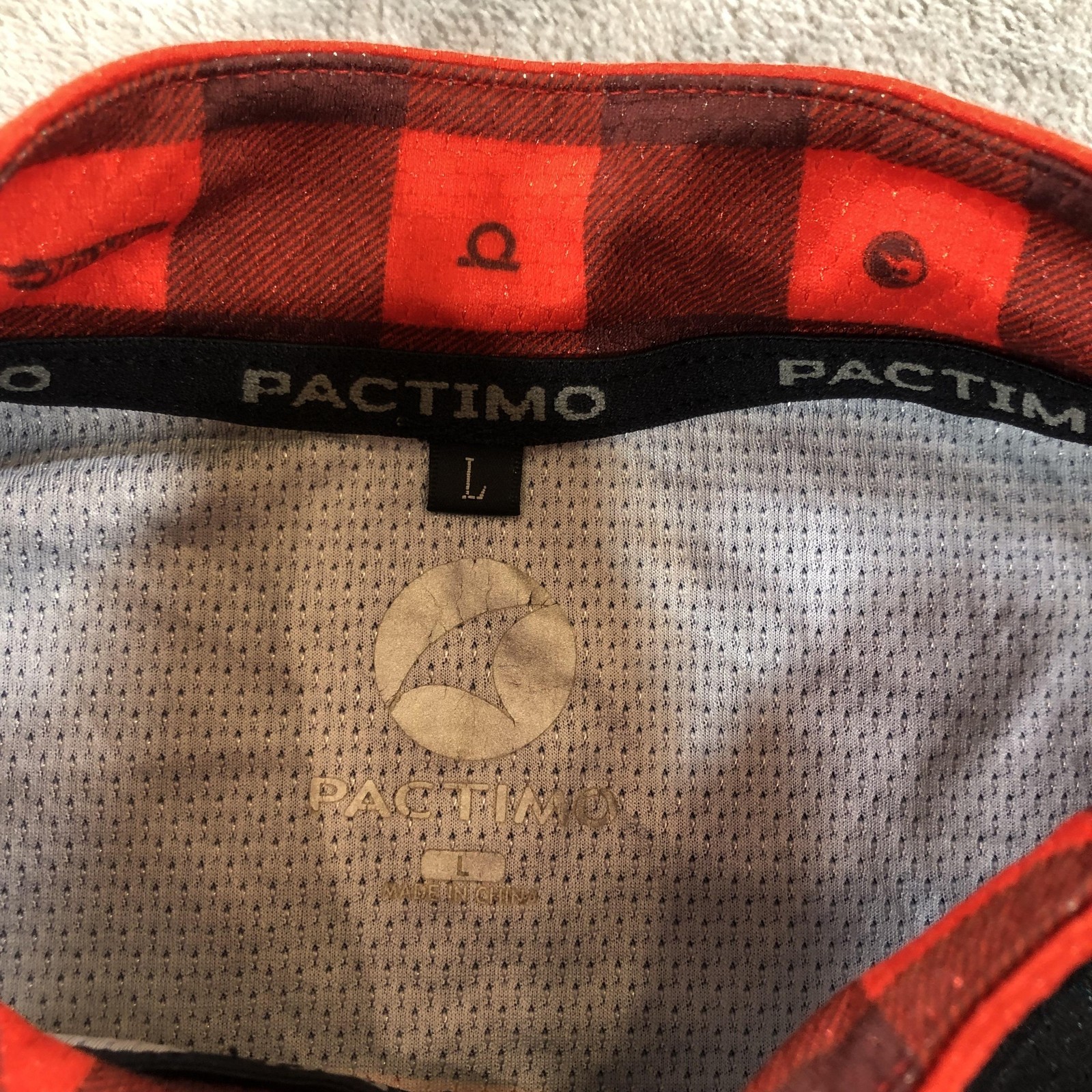 Pactimo Cycling Jersey Mens Large Black Hot Wheels Full Zip Short Sleeve Bike