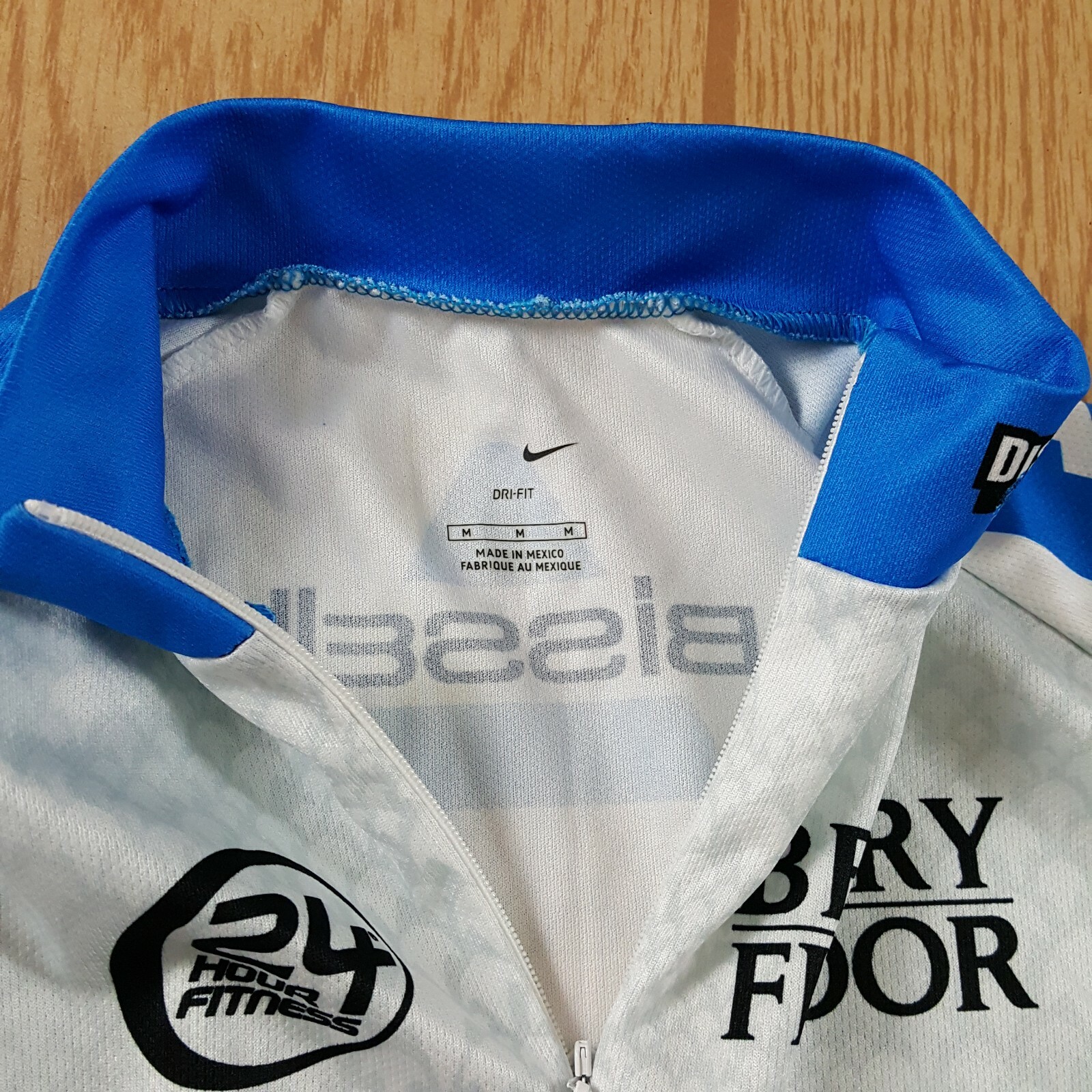 Nike Dri-fit Discovery Channel Nike Cycling Jersey Men’s Medium Half Zipper