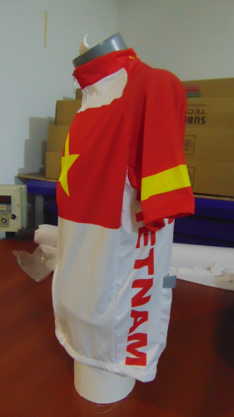 VIETNAM BIKE JERSEY SOUTH ASIA CYCLING BIKE SHIRT SIZE M BIKE JERSEY VIETNAM
