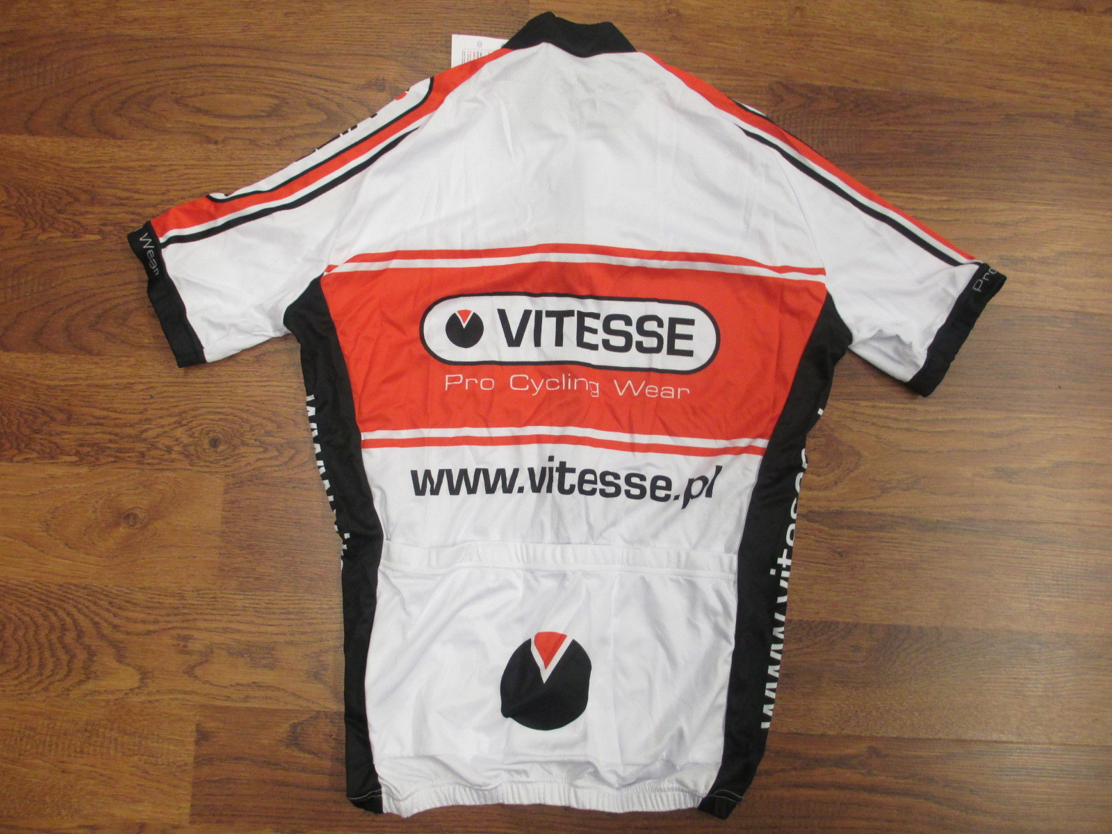 VITESSE PRO CYCLING WEAR SHORT SLEEVE FULL ZIPPER SPEEDLINE JERSEY MENS 6