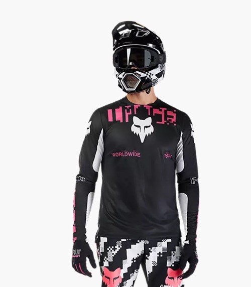 Brand New FOX Racing Mens Ranger Digi Image Long Sleeve Jersey $75 Black M Moto