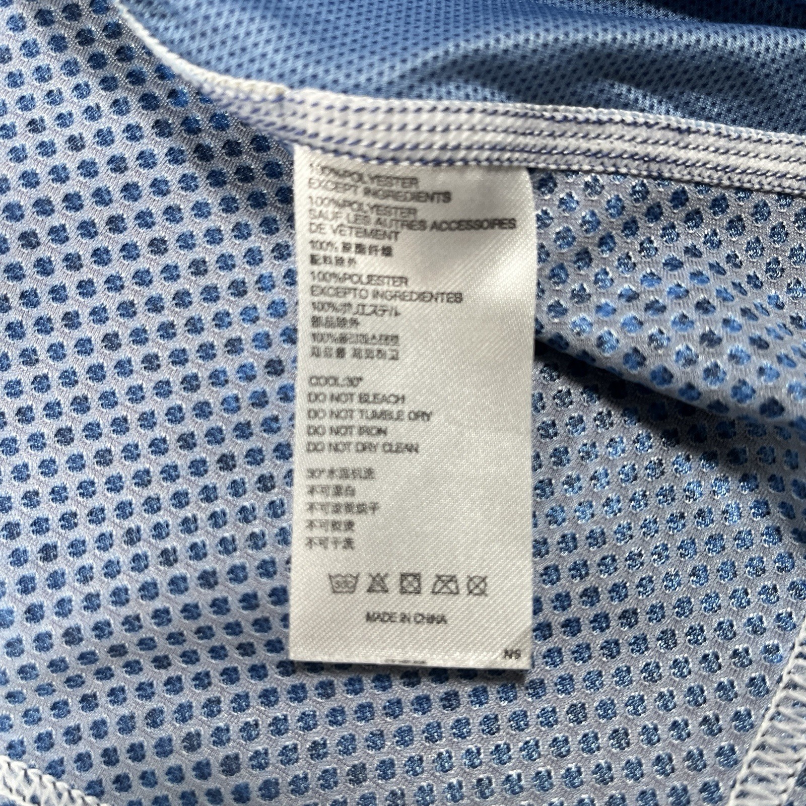 HyperThreads Cycling Bicycle Jersey Men Size XL Blue Camo Full Zip/Pockets *EUC