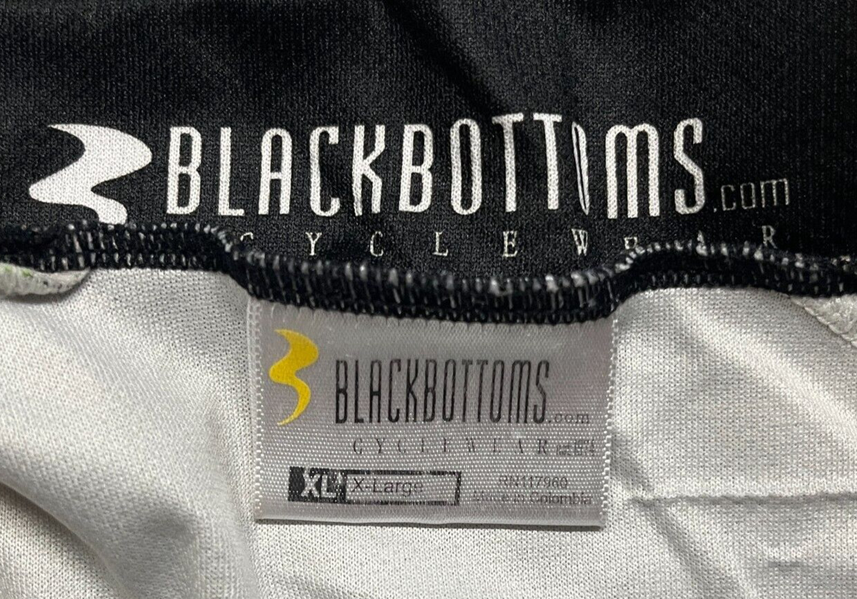 BlackBottoms.com Cycling Shirt The Happy Mutant Mens XL Biking Racing
