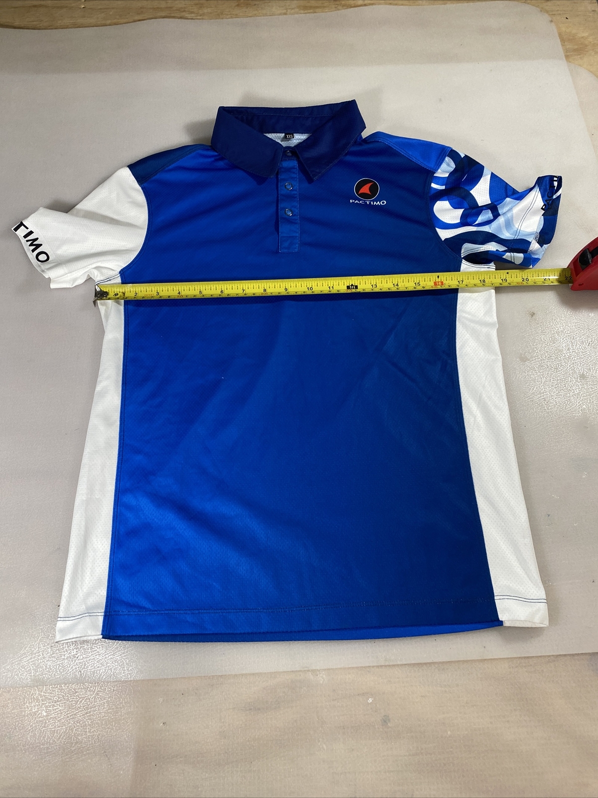 Pactimo mens casual cycling tech polo 2XS XXS (7685-8)