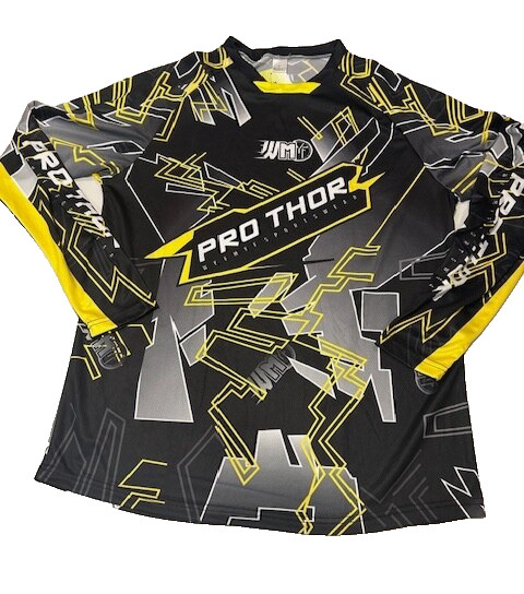 Pro Thor Men’s Cycling Long Sleeve Pullover Cool Max Shirt NWT – Size L