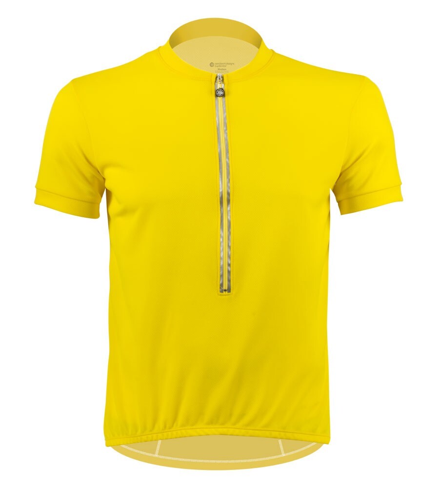 Tall Solid Color Cycling Jersey | Short Sleeve | Lightweight | Made in the USA