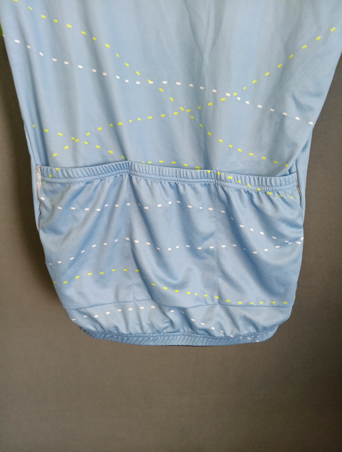 Nine Bull Men’s Blue & green Short Sleeve Full Zip Cycling Shirt Size 2X1