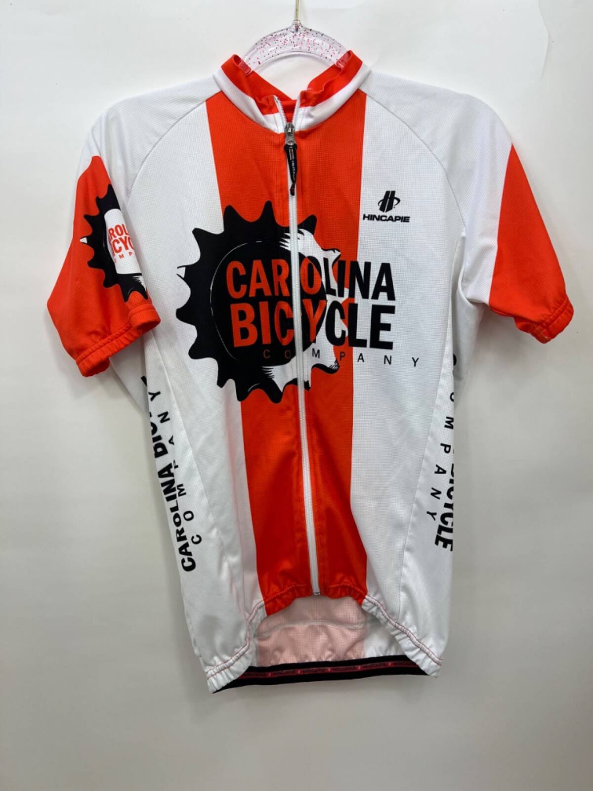 Hincapie Carolina Bicycle Company Cycling Bicycle Jersey Full Zip Size Medium