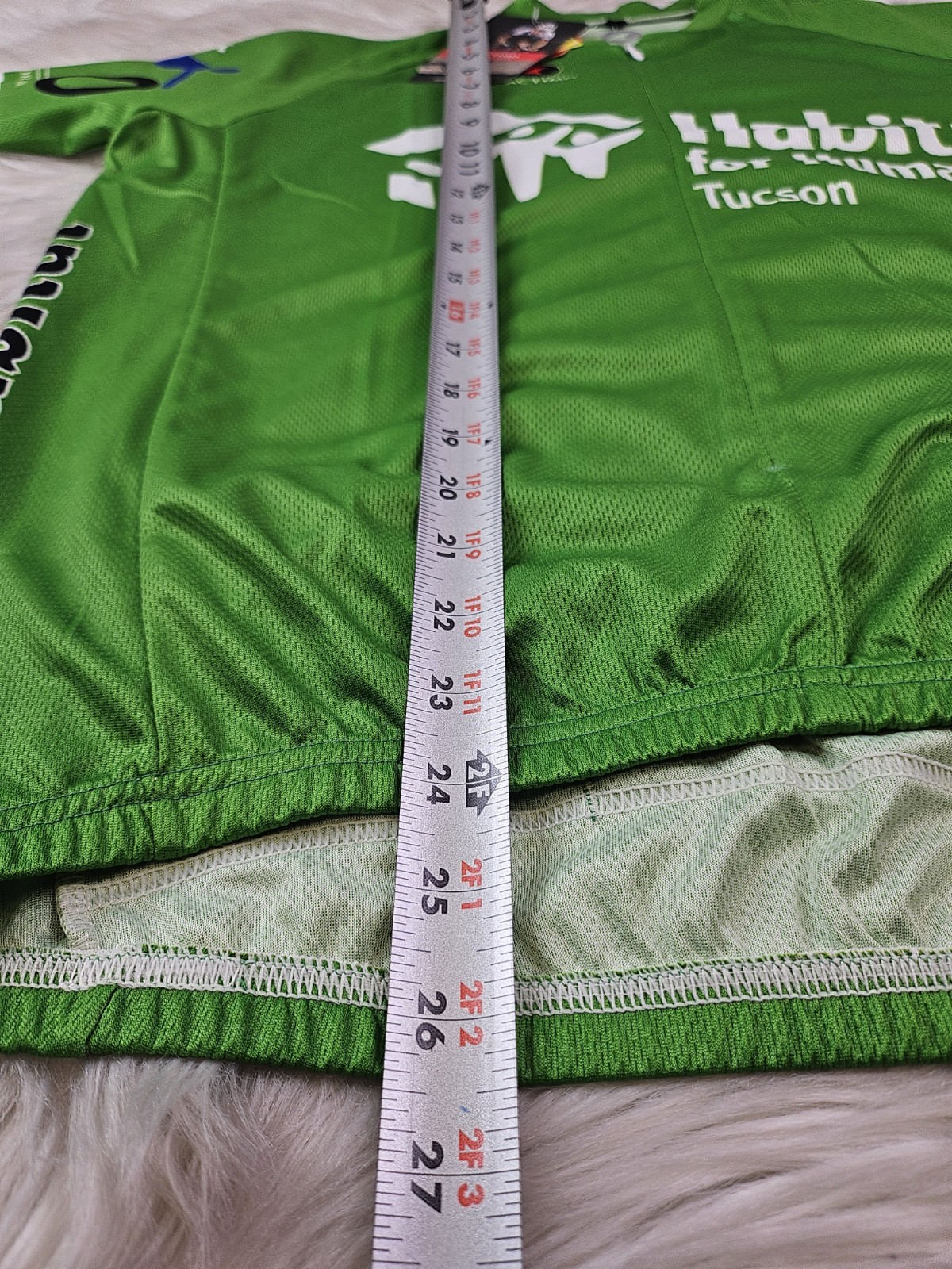 Pactimo Men’s Cycling Jersey Men’s (L) Green Habitat For Humanity Tucson