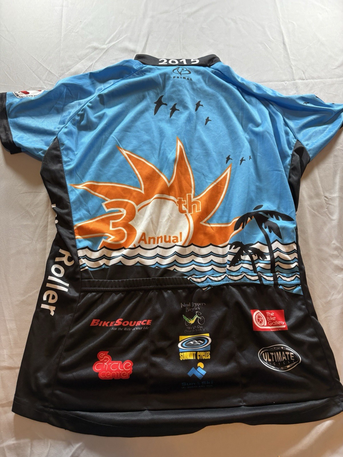 Primal Women’s Cycling Jersey Short Sleeve, Size XXL