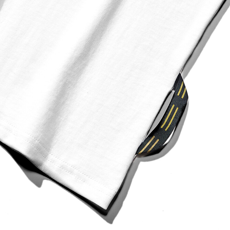 EdWonder Wonderfool 100% Organic Cotton Slim Fit White T-Shirt (XS-XL)