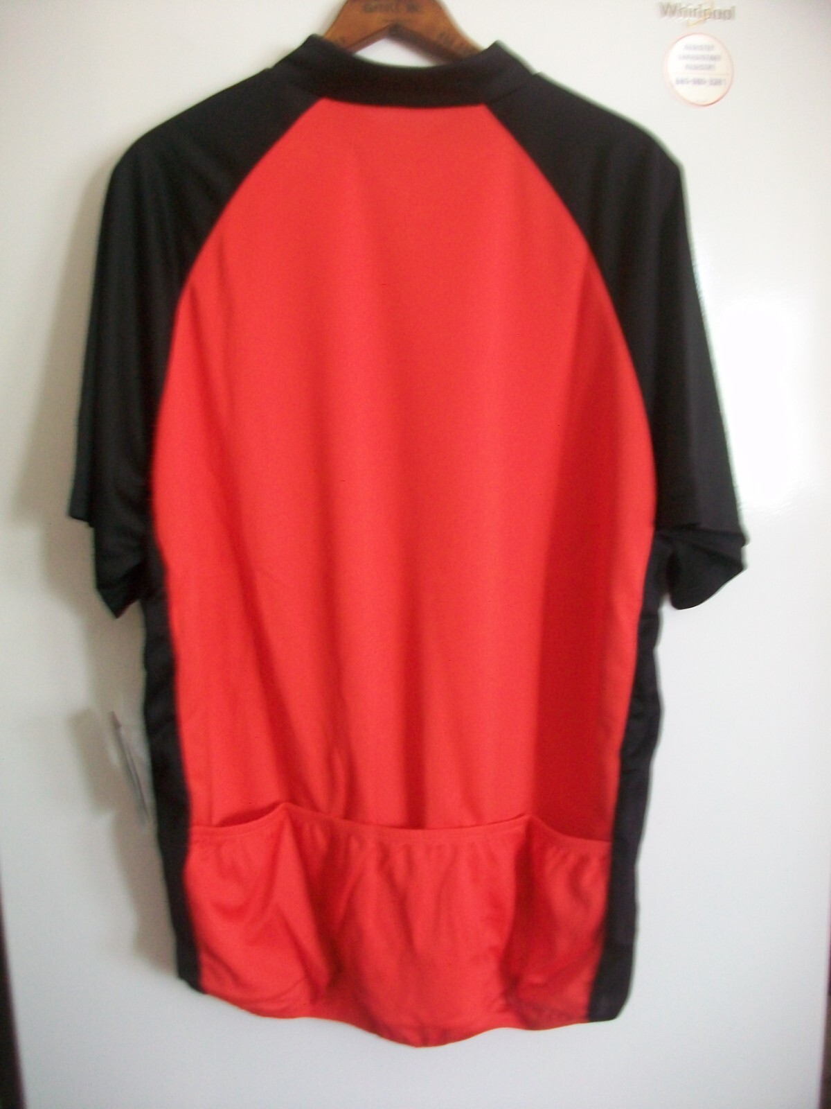 Men’s “Performance Brand Red Short Sleeve Cycling Jersey / Shirt” XXL / New