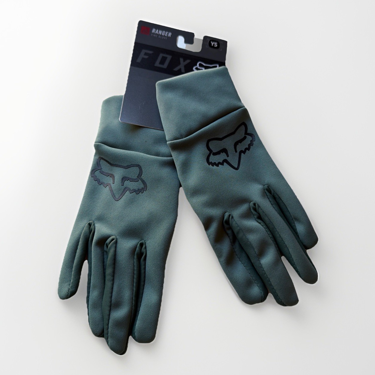 Fox Racing Youth Small Gloves Sea Blue Ranger Atv Biking Motorcross Racing