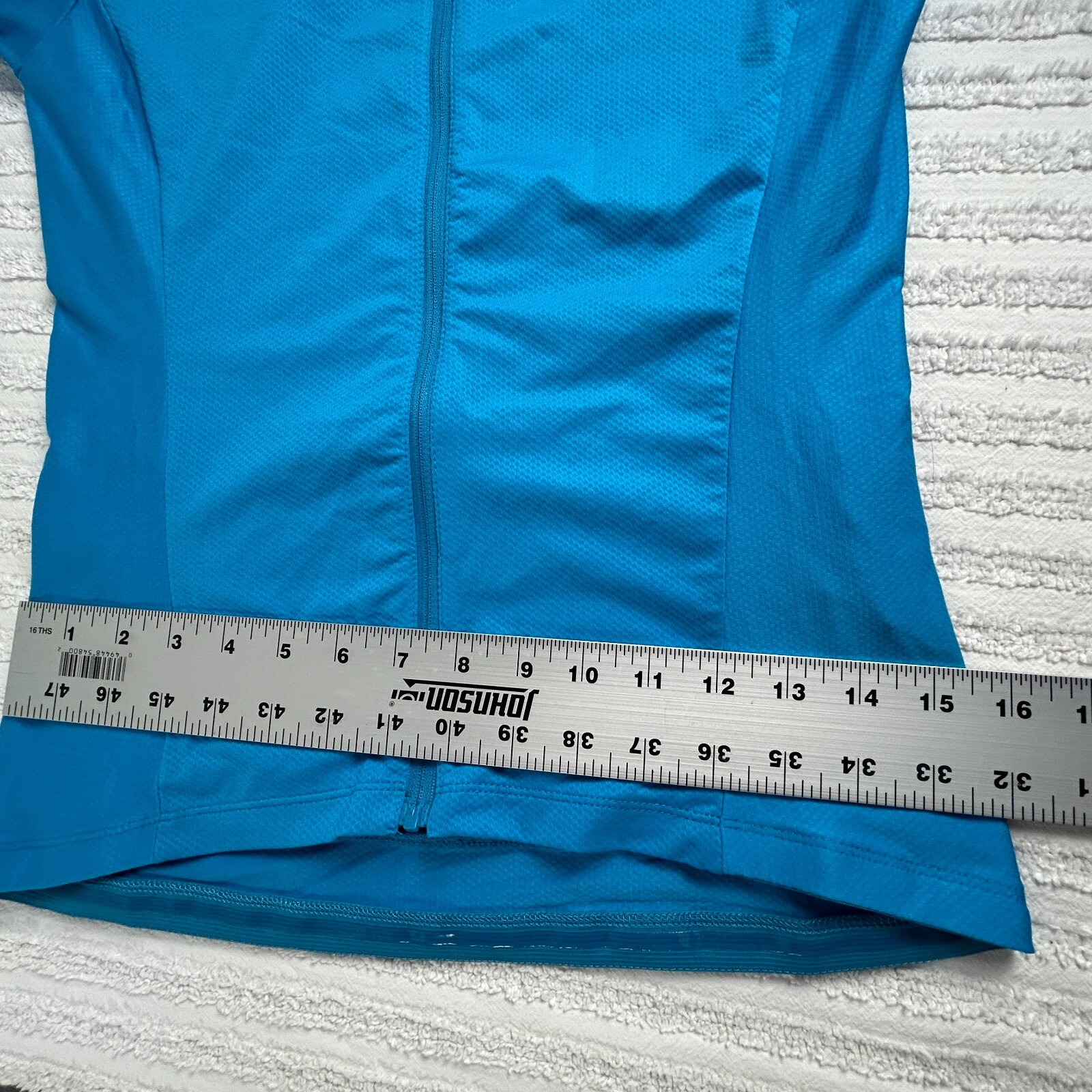 Giro Sport Design Women’s Full Zip Short Sleeve Cycling Jersey Size Small Blue