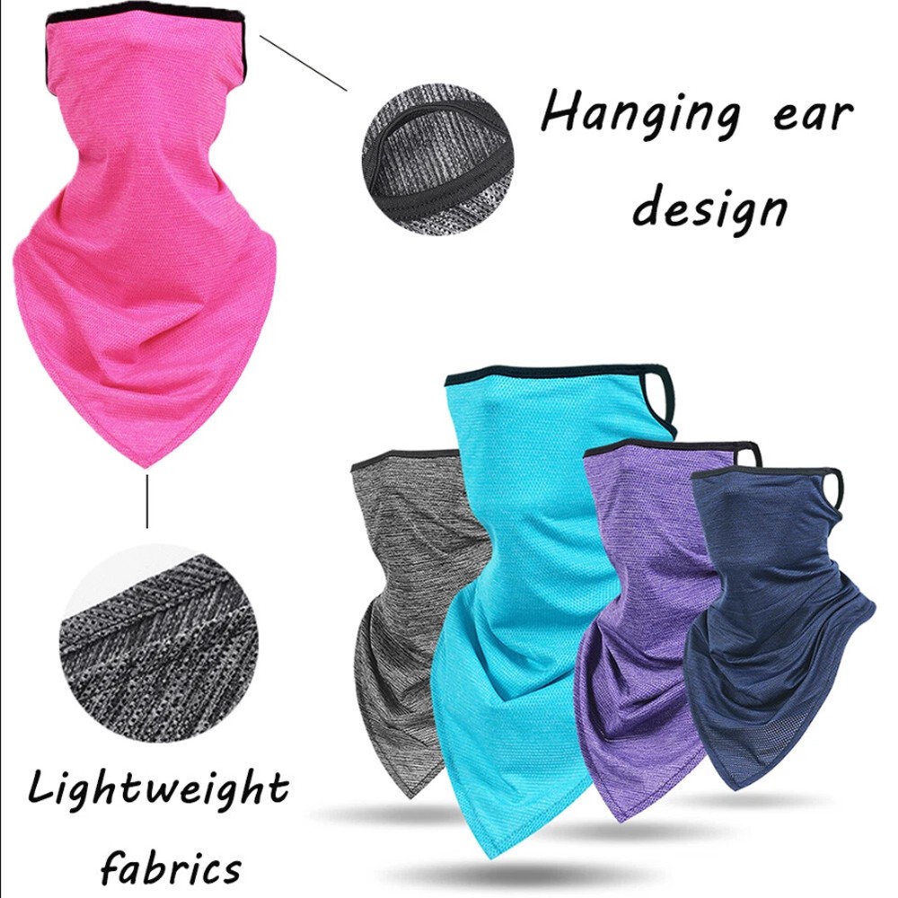 Breathable Balaclava Face Mask With Earloop for Men Women Motorcycle Cycling US