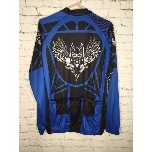 NWT Full Zip Long Sleeve Cycling Jersey Shirt Unisex Adult XXL China