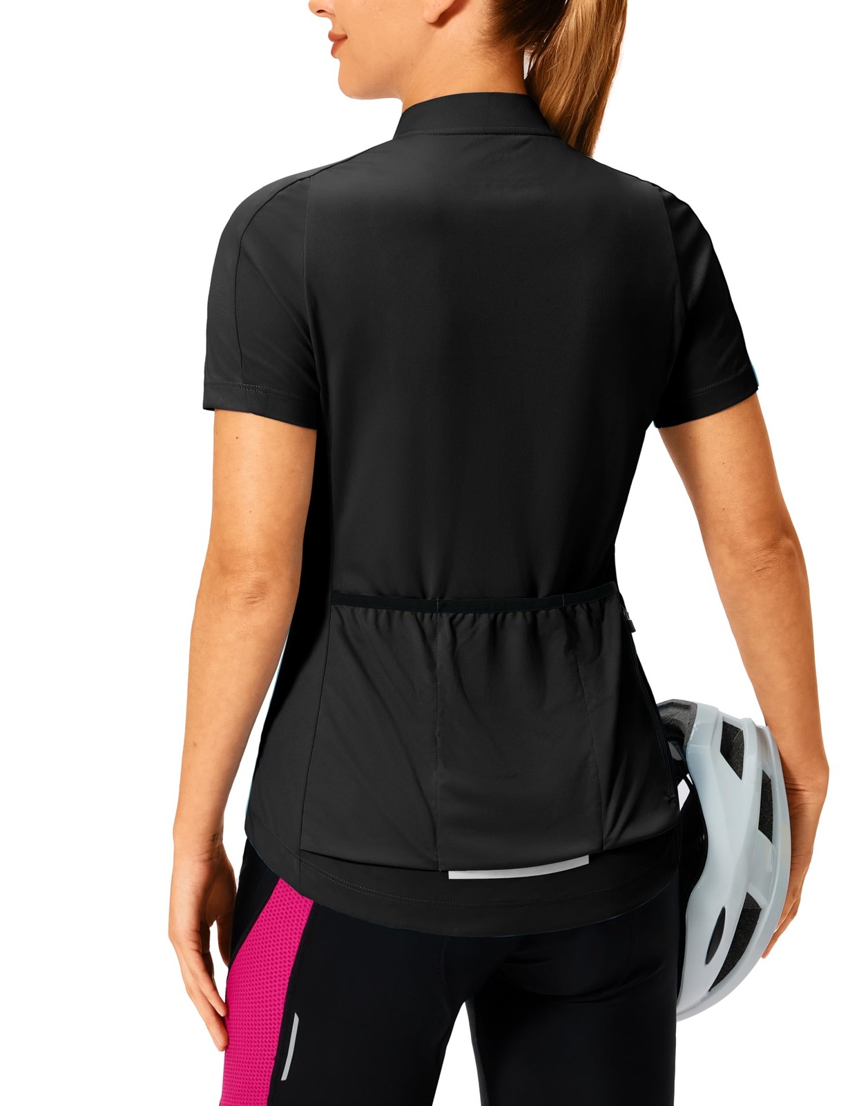 Women’s Cycling Jersey Short Sleeve Bike Shirts Full Zipper Bicycle Biking To…