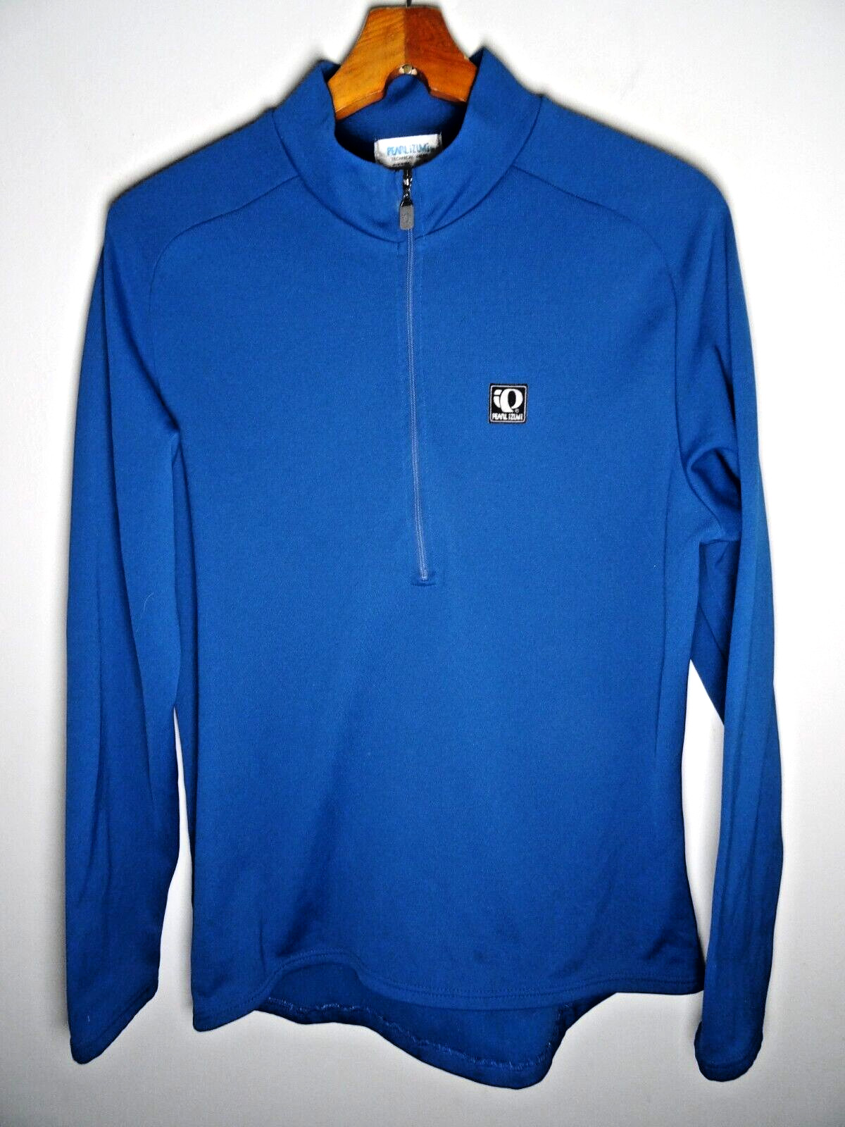 Vintage Pearl Izumi Cycling Jersey XL Mens Long Sleeve 1/4 90s USA Blue