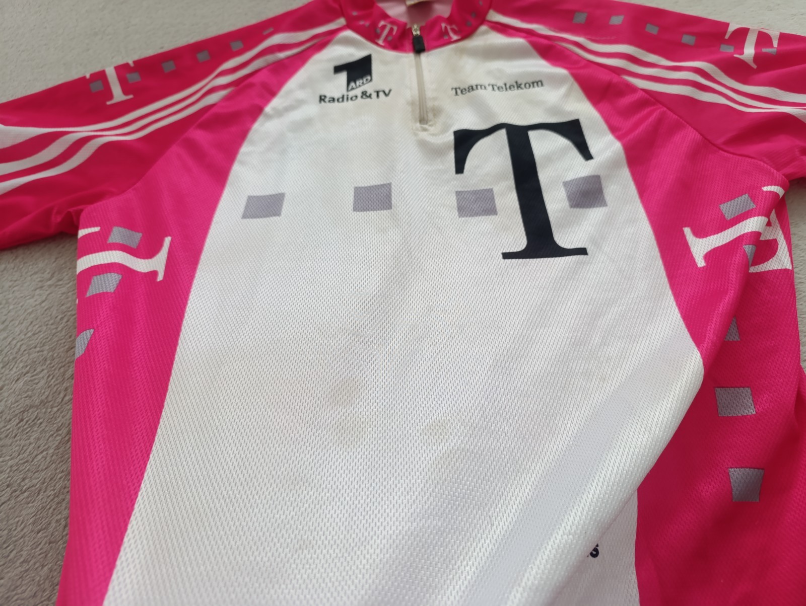 T-Mobile ARD Team Telekom Adidas mens cycling kit jersey + shorts size 3XL