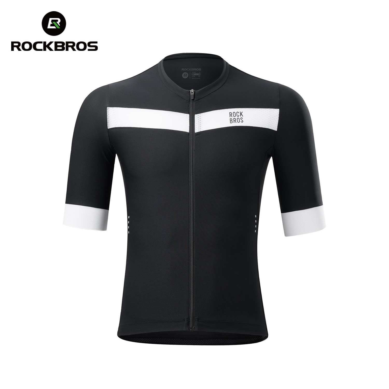 ROCKBROS Summer Men’s Short-Sleeve Breathable Moisture-Wicking Cycling Jersey