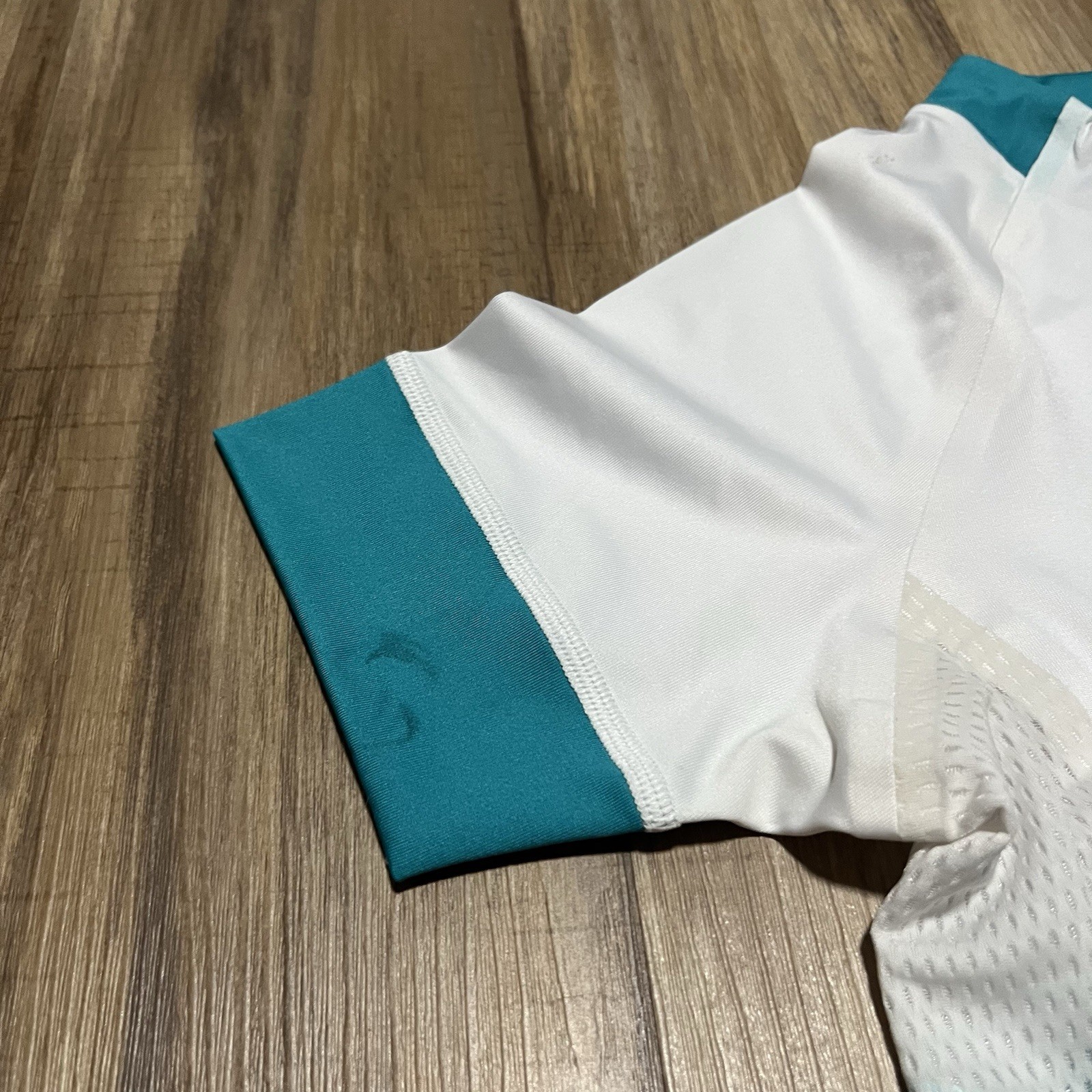 Hincapie Women’s George Signature Jersey Cycling Top Size Small S White & Blue