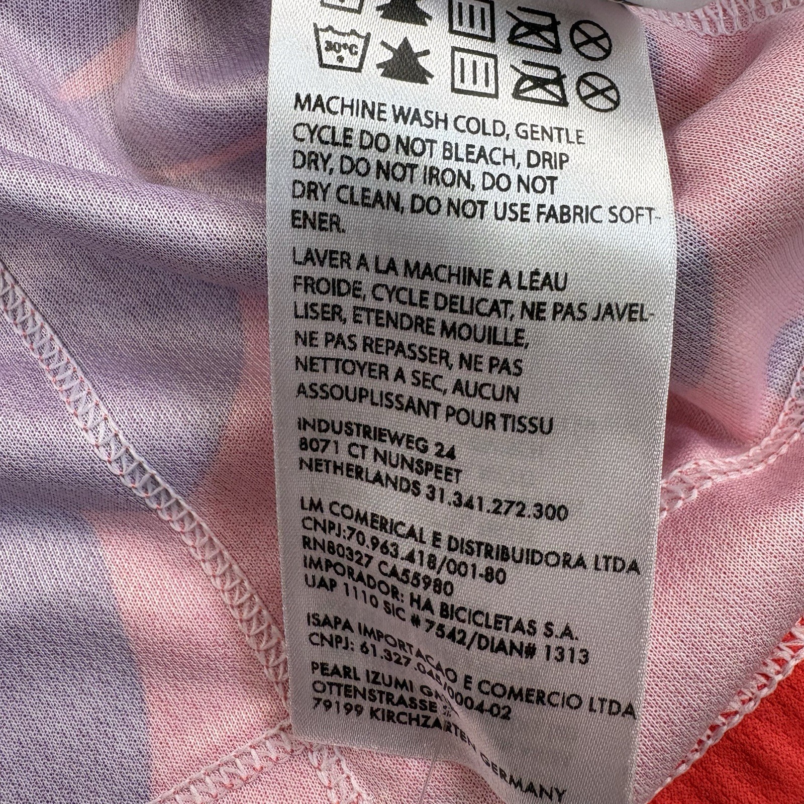 IP Pearl Izumi Womens Small Limited Select Series Bicycle Jersey Back Pocket