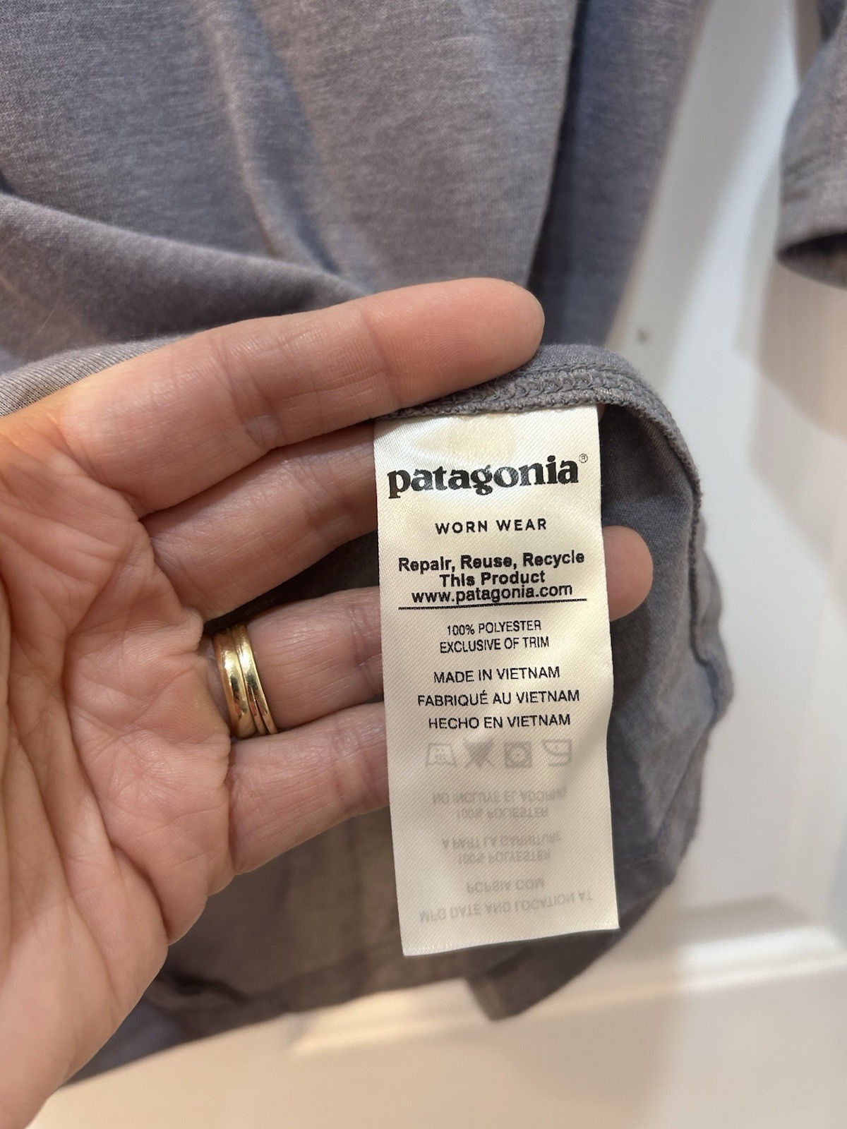 Patagonia Nine Trails Bike Jersey Women S Outdoor Performance Mountain Cycle Grn